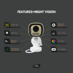 Electro EYE 5MP Night Vision IP CCTV Camera - Image 3